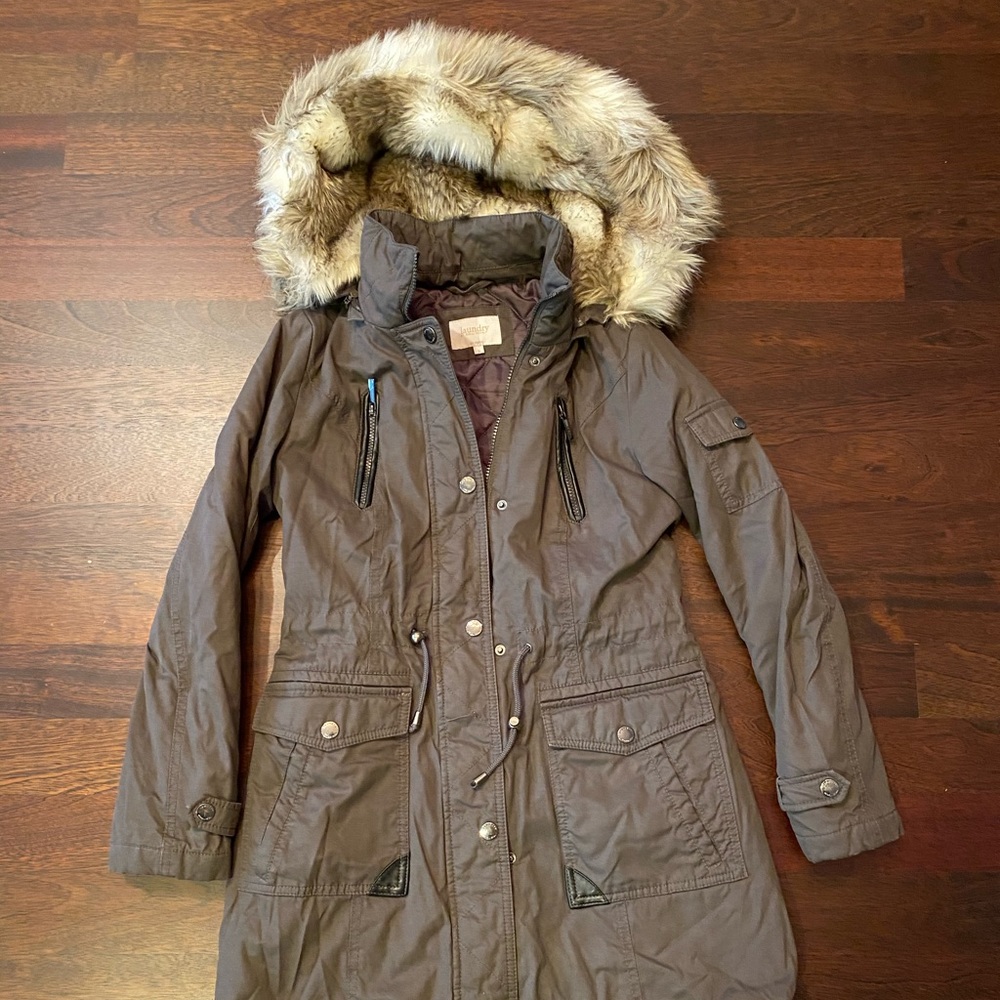 Chinese Laundry Gray Winter Jacket Small